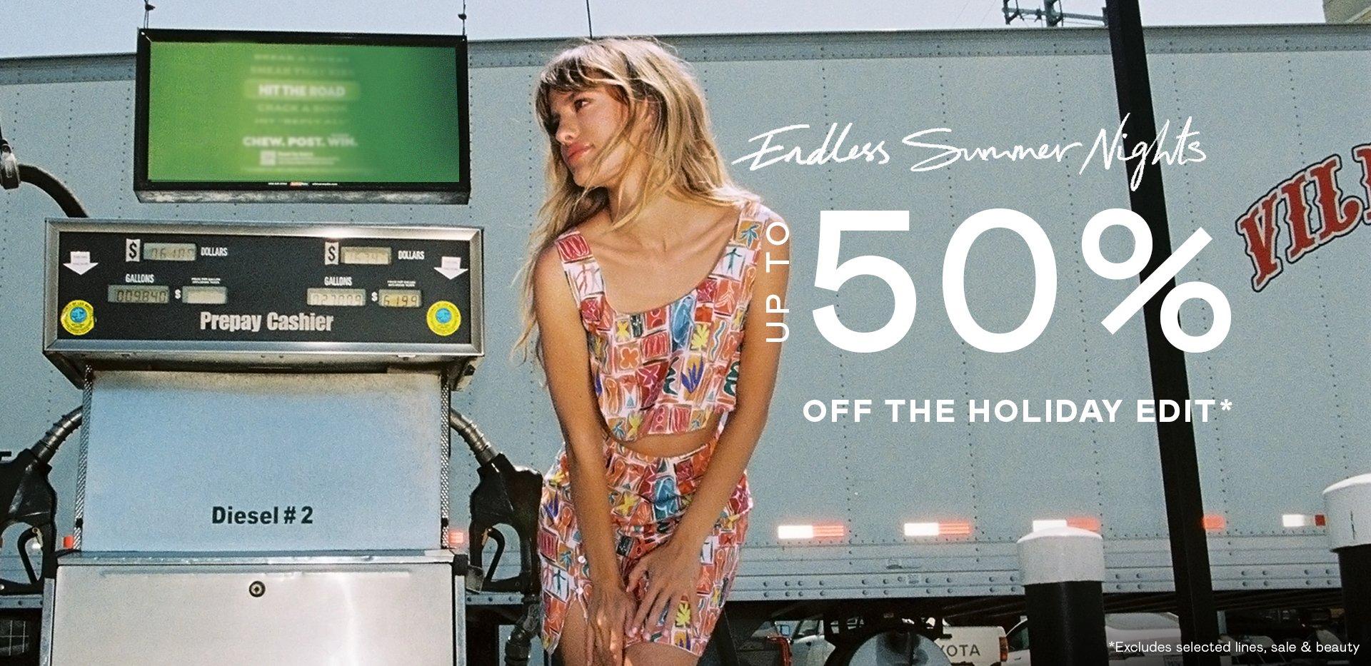 Up to 50% OFF Holiday Edit